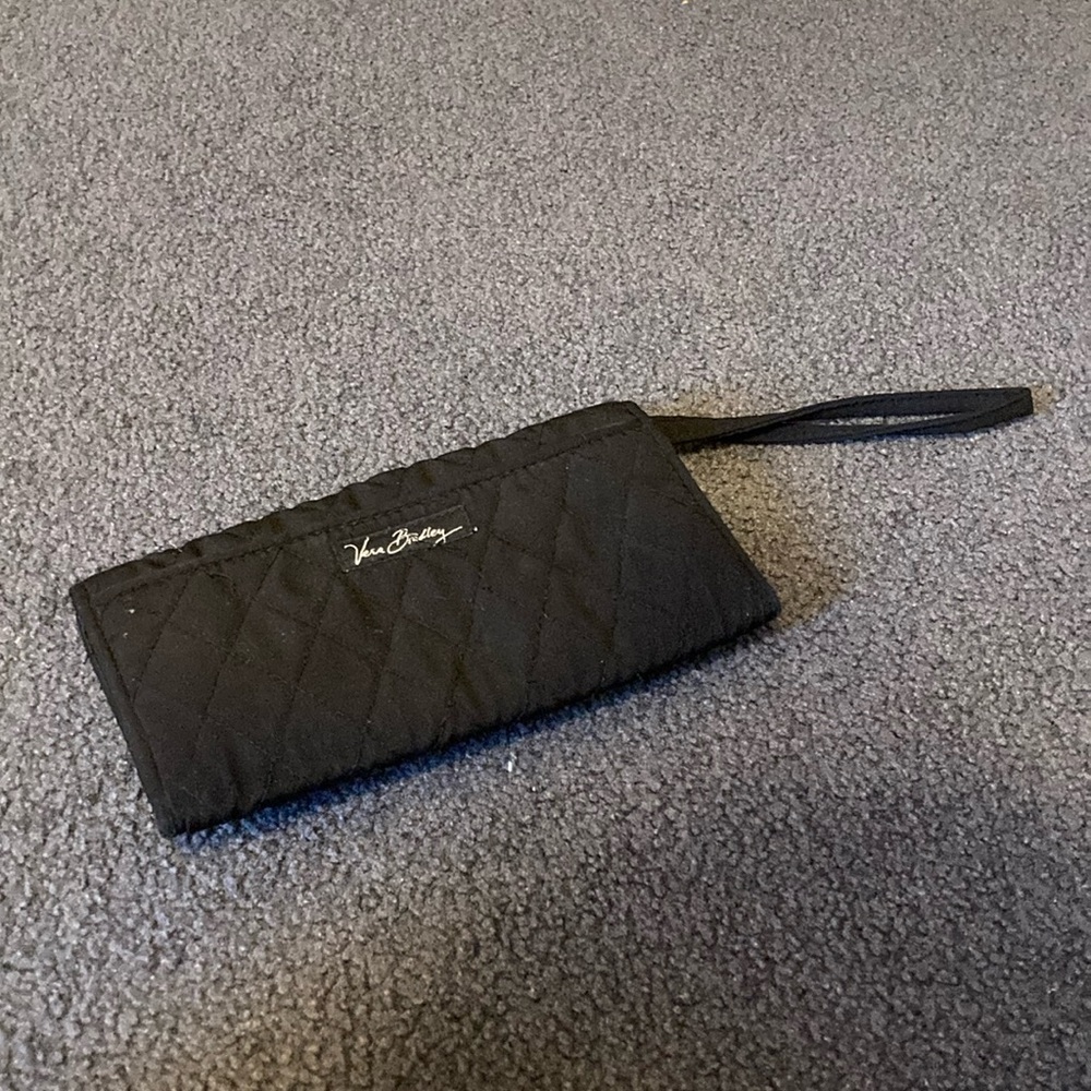 Vera Bradley Black Wallet